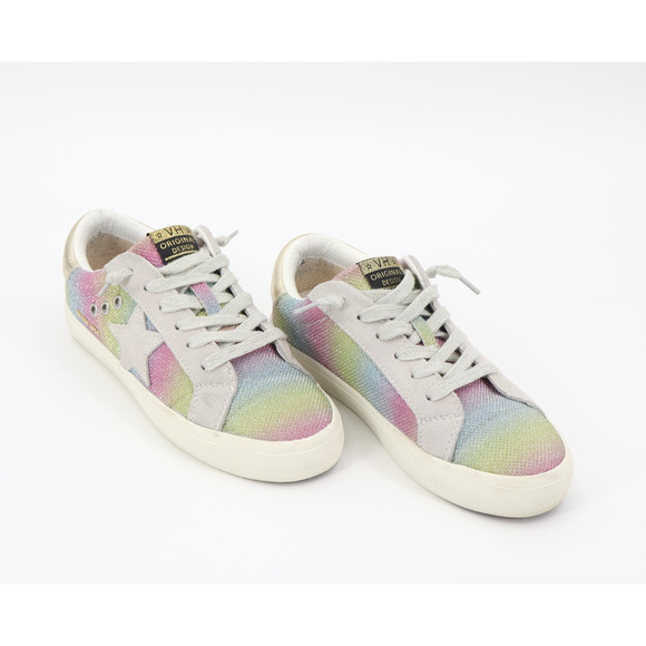 Vintage Havana Shoes - Vintage Havana Women's Sparkle Pastel Rainbow Sneakers Sz 7